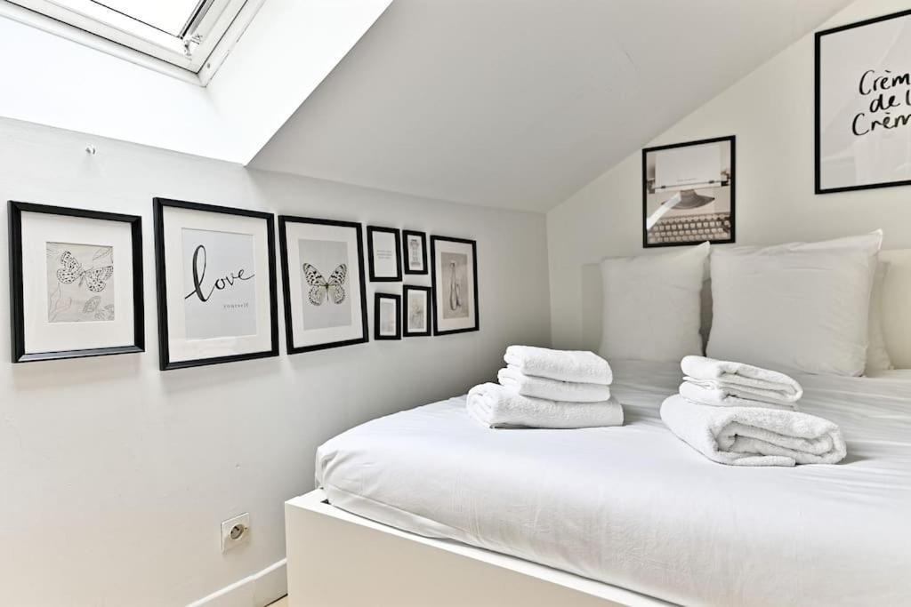Appartement Paisible Et Central Rivoli Paris Exterior foto